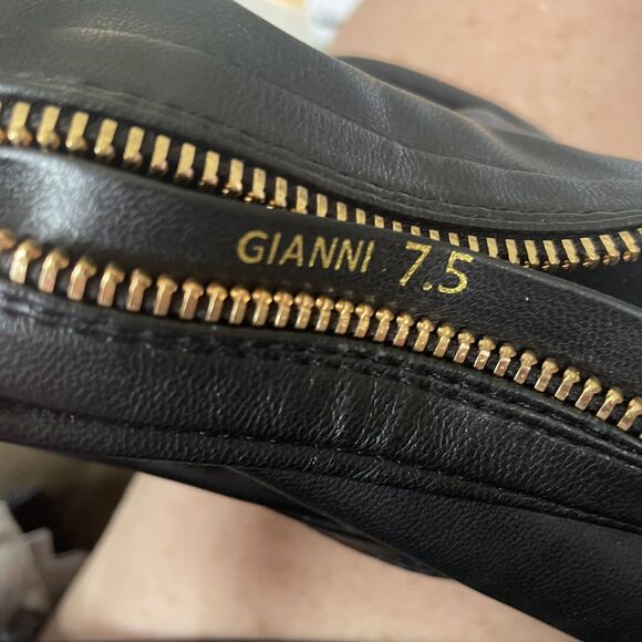 Azalea Wang Tiernan Thigh High Racer Boots Size 7.5 Stiletto Point Toe Clubwear - Picture 8 of 16